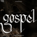 Gospel Font Poster 3