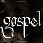 Gospel Font Poster 1