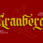 Granberg Font Poster 3