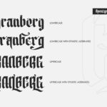 Granberg Font Poster 8