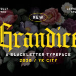 Grandice Font Poster 3