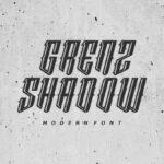 Grenzshadow Font Poster 3