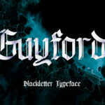 Guyford Font Poster 3