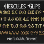 Hercules Font Poster 6