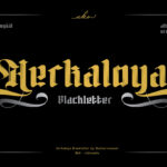 Herkaloya Font Poster 1