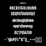 High Nobiety Font Poster 10