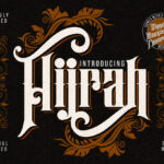 Hijrah Font Poster 3