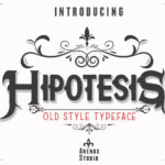 Hipotesis Font Poster 1