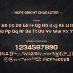 Hope Bright Font Poster 6