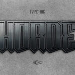 Horde Font Poster 4