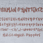 Human Syndicate Font Poster 7