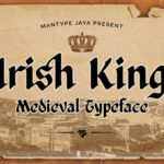 Irish King Font Poster 1