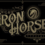 Iron Horse Font Poster 3