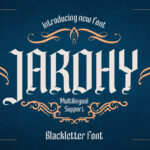 Jarohy Font Poster 3