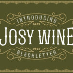 Josy Wine Font Poster 1