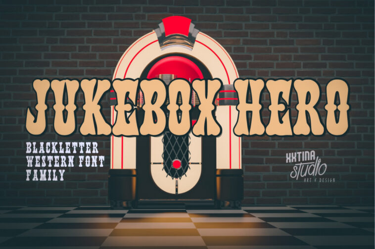 Jukebox Hero Font - Font Canyon