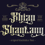 Khian Shantang Font Poster 3