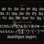 Kingslayer Font Poster 9