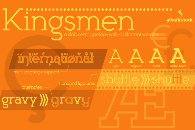 Kingsmen Fonts