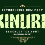 Kinure Font Poster 3