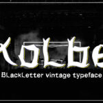 Kolbe Font Poster 3