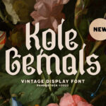 Kole Gemols Font Poster 3