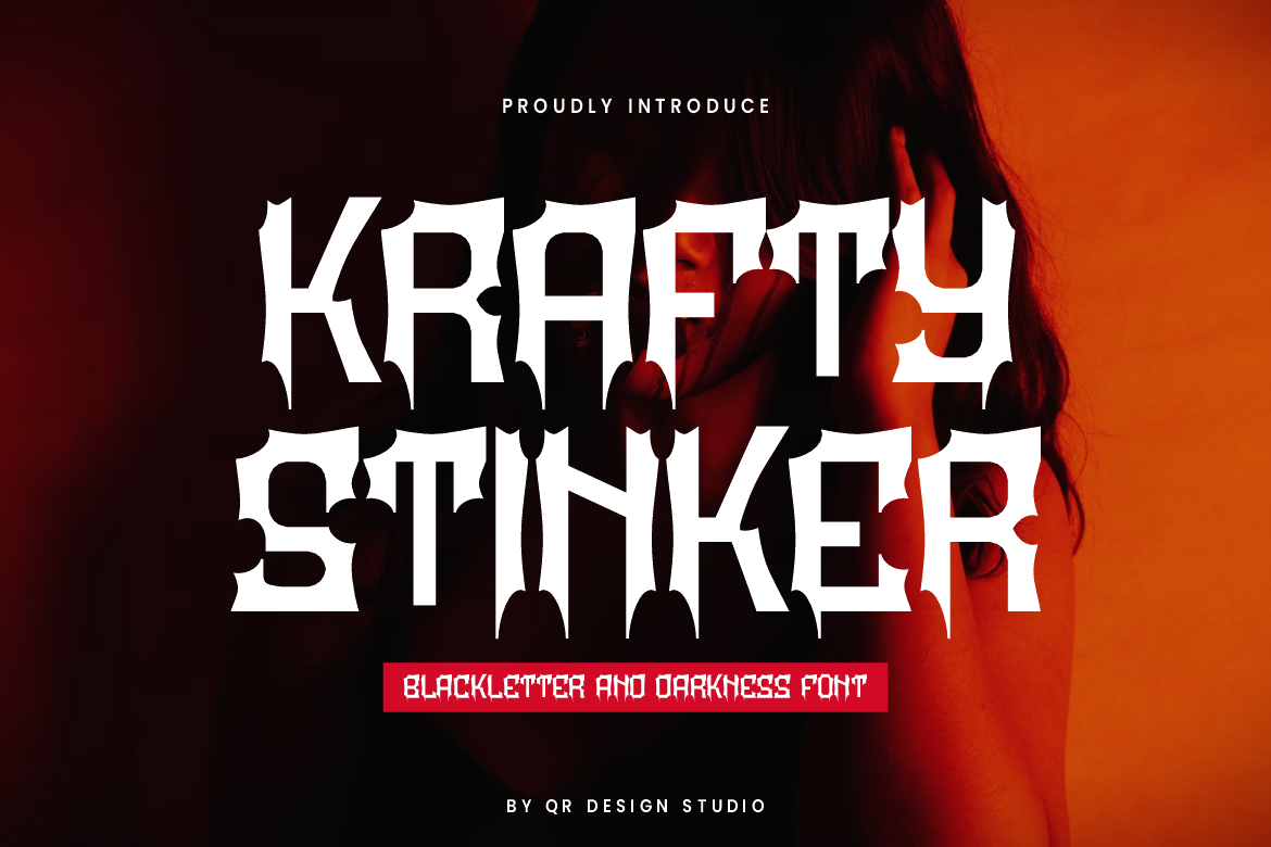 Krafty Stinker Font Poster 1