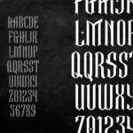 Kryfoas Font Poster 5