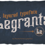 Legranta Font Poster 3