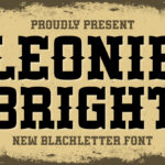 Leonie Bright Font Poster 3