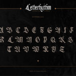 Letterhythm Font Poster 2