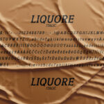 Liquore Font Poster 10