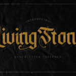 Livingstone Font Poster 3