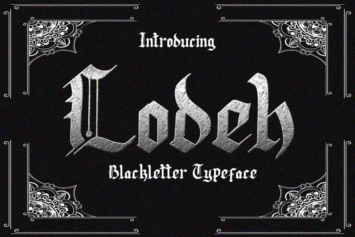 Lodeh Font Poster 1