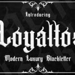 Loyaltos Font Font Poster 1