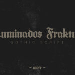 Luminados Fraktur Font Poster 3