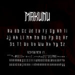 Makunu Font Poster 7