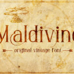 Maldivine Font Poster 1