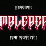 Mbleber Font Poster 3