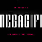 Megagiff Font Poster 1