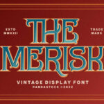 Merisk Font Poster 3