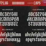 Metal Soup Font Poster 5