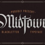 Midtown Font Poster 1