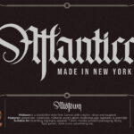 Midtown Font Poster 5