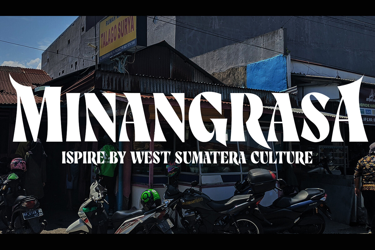 Minangrasa Font Poster 1