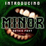 Minor Font Poster 3