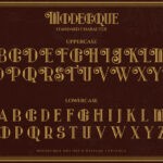 Modecque Font Poster 9