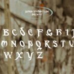 Moendera Font Poster 7