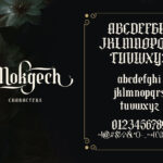 Mokgech Font Poster 5