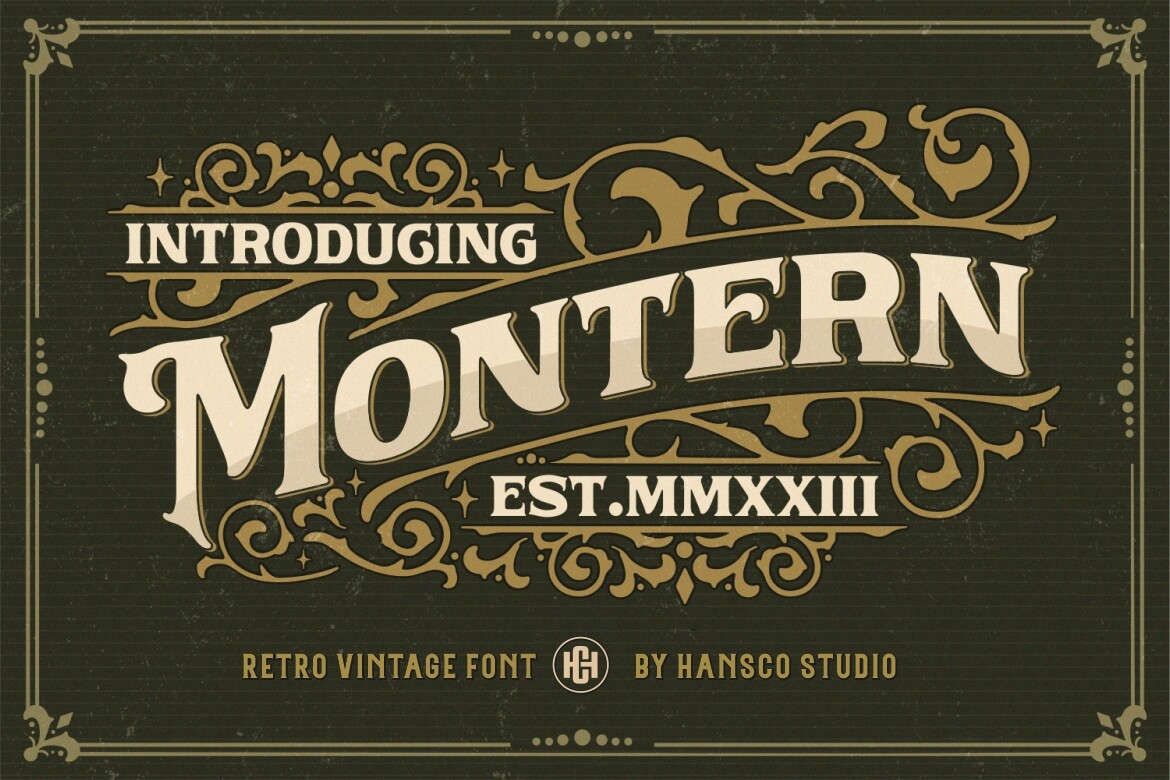 Montern Font